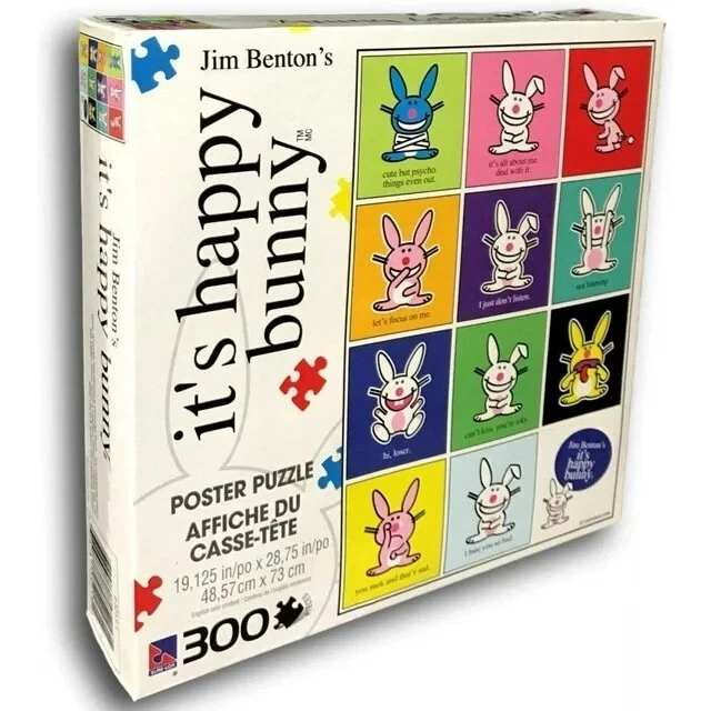 It's Happy Bunny Puzzle By Jim Benton's - Image 1 of 1