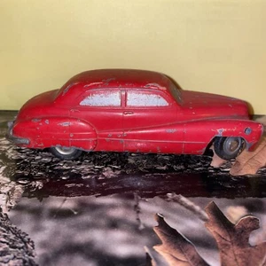 BUICK 405 WINDUP CLOCK TOY CAR, GERMANY BRITISH ZONE Red - Picture 1 of 7