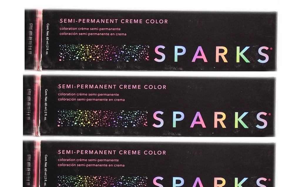 Tónicos profesionales SPARKS crema permanente para el cabello color 2 fl. oz.!! Foto 1 de 1