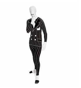 Morphsuit Gangster Tuxedo Ganzkörperkostüm Halloween Fasching Komplett Kostüm