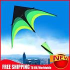 1.6m Big Triangle Kite 10 Meter Tail Flight Kite with Wheel Line for Kids Adults