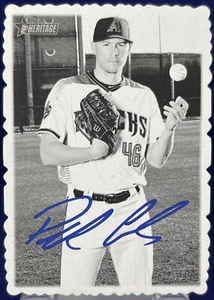 Topps Heritage High Number 2018 PATRICK CORBIN DIAMONDBACKS DECKLE EDGE Insert - Picture 1 of 2