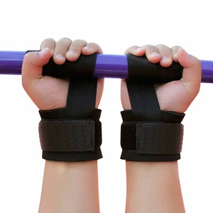 Ayudas de tracción ayuda de agarre ayuda de tracción entrenamiento de fuerza correas correa de tracción cuerda de sujeción - Imagen 1 de 4