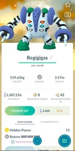 Shiny Regigigas | pokemon exchange options | Pokemon Trade Go✨ - Picture 1 of 2