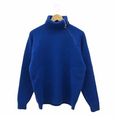 Tops】AURALEE 23AW Milled French Merino Rib Knit Zip Tops】AURALEE 23AW Milled French Merino Rib Knit Zip