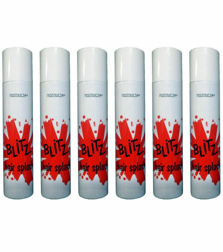 BLITZ HAIR SPLASH RISTRUCTA LACCA PROFESSIONALE 330ml KIT DI 6 LACCHE - Immagine 1 di 1