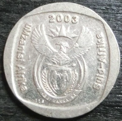 Süd Afrika  1  Rand  2003  Springbock - Bild 1 von 2