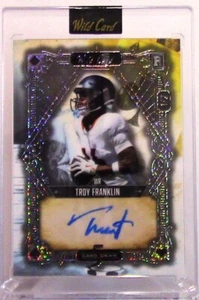 #1768 Troy Franklin 2024 WC 5 Draw Update #5CDVA-TF 1/2 RC Auto Broncos - Picture 1 of 2