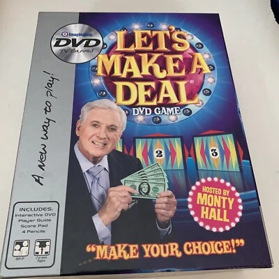 Vintage 'Let's Make A Deal' DVD Game Complete With Instructions And Guessing Pad - Image 1 of 4