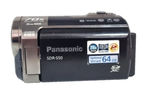 Panasonic SDR-S5078x Enhanced Optical Zoom Camcorder *Doesn't power on* (Y14) - Imagen 1 de 5