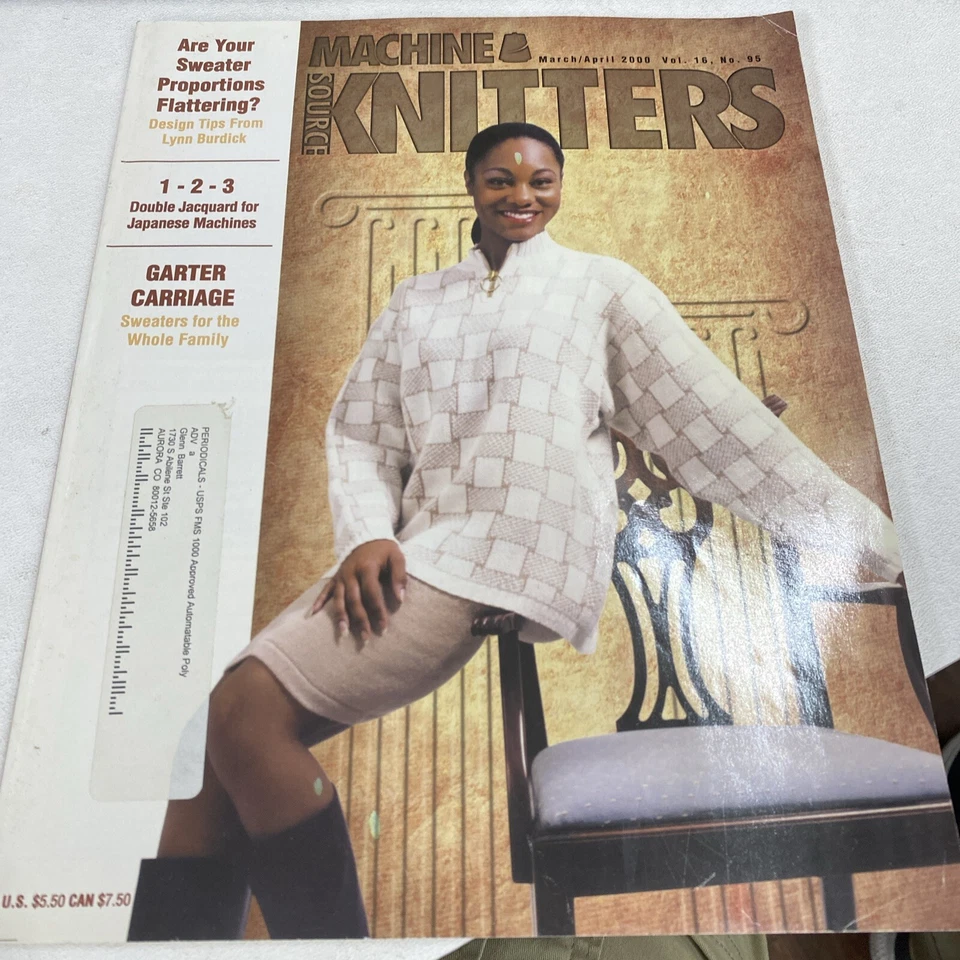 Craft knitting magazines - "Machine knitters source" Volume 16 Number 95 - Image 1 of 1