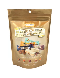 Torrone Almont Golden Bonbon - senza glutine, halal, trans senza grassi 2,5 once assortito - Foto 1 di 7
