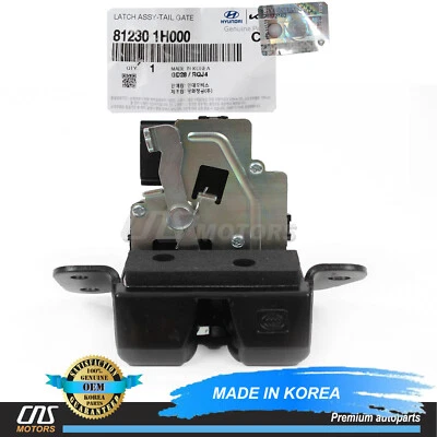 ⭐GENUINE⭐ Trunk Tailgate Lock Latch for 11-13 Kia Sorento 10-13 Soul 812301H000 - Imagem 1 de 4