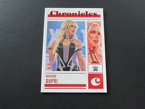 2023 WWE Chronicles Card #89 Maxxine Dupri Rookie Red Parallel 139/199 - Picture 1 of 2