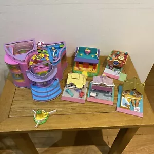 Polly Pocket 90’s Vintage Cottages Konvolut - Bild 1 von 12