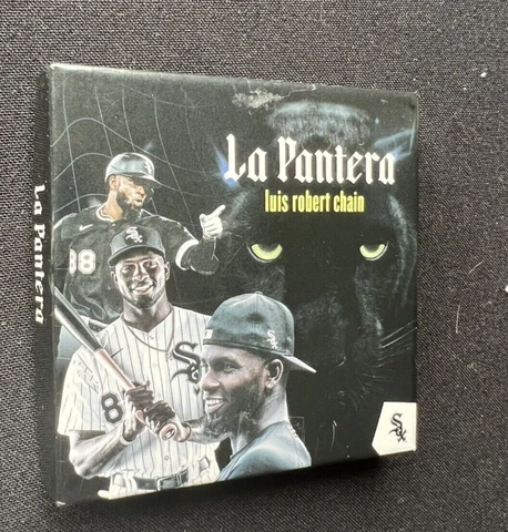NEW Chicago White Sox Luis Robert 88 La Pantera Chain Necklace SGA 7/9/22 Cover