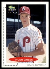 1991 Classic Best Minor League Tyler Green Batavia Clippers #416