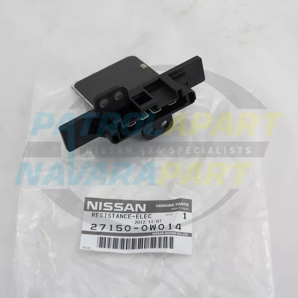 Genuine Nissan Patrol GU Y61 Heater Fan Speed Resistor - image 1 of 1