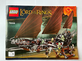LEGO 79008 Lord of the Rings Pirate Ship Ambush INSTRUCTIONS BOOK 1 ONLY 