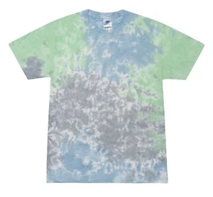 Camisetas Tie Dye moteadas slushy para niños y adultos 100 % preencogidas algodón coloreado - Imagen 1 de 2