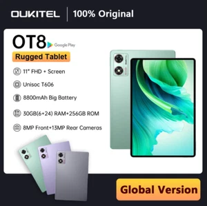OUKITEL OT8 4G Smart Tablet 11-Inch 2K Display 8800mAh Android 13 6GB+256GB 13MP - Picture 1 of 15