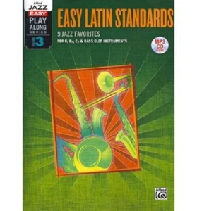 Easy Latin Standards Alfred Jazz Easy Play Along Series Vol.3 Book Cd NEW! - Imagen 1 de 1