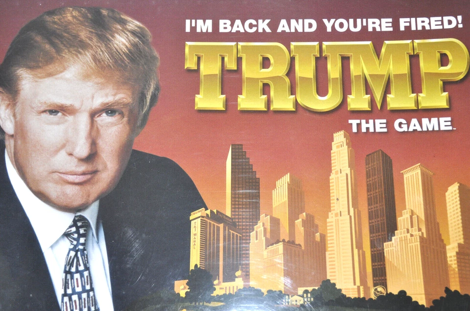 Donald Trump I'm Back and You're Fired Parker Brothers The Board Game 2004 L6