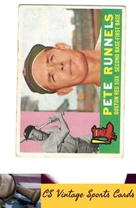 1960 Topps #15 Pete Runnels - Picture 1 of 2
