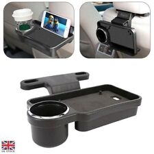Cup Holder Phone Mount Headrest Tidy Car Back Seat Organizer Foldable Table Tray