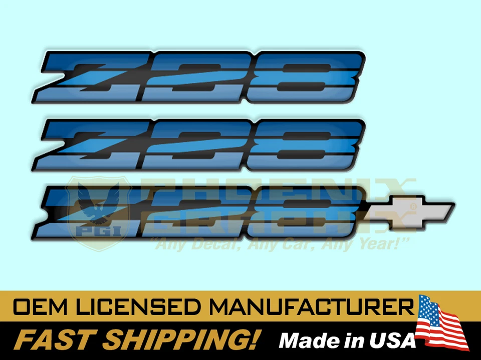 1983 1984 1985 1986 1987 Z28 emblemas Camaro IROC-Z28 panel basculante y parachoques trasero  Foto 1 de 1