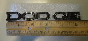 Vintage Dodge Emblem Badge Name Plate Metal 42989.   5216175 Mopar OEM For Parts - Bild 1 von 5