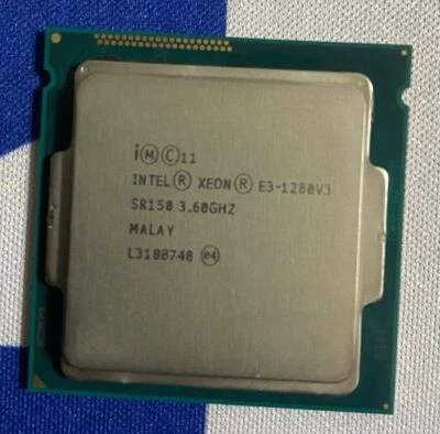 Intel Xeon E3-1280 V3 SR150 LGA-1150 CPU Processor 3.60 - 4.00GHz 4-Core 8MB 82W - Image 1 of 3