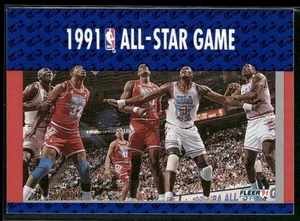 All-Star Game 1991-92 Fleer #237 1991 All-Star Game - Foto 1 di 2