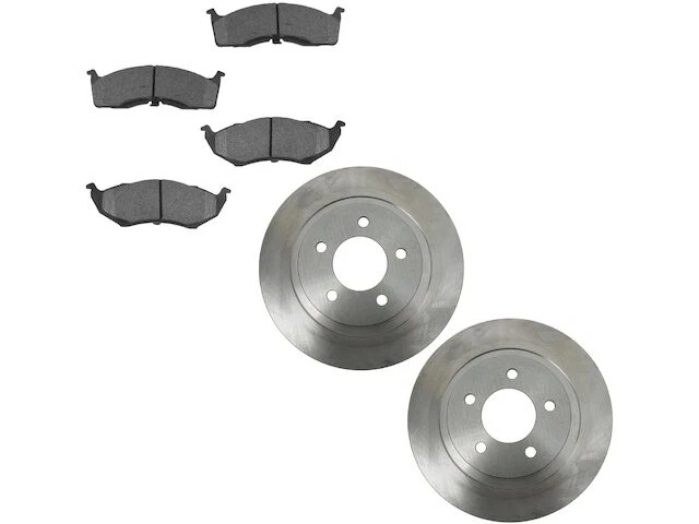 Kit de pastillas de freno delanteras y rotor para Chrysler 300M 2000 2001 2002 1999-2004 NJ583PB Foto 1 de 1