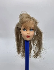 Vintage Mattel TNT Barbie Doll Head Ash Blonde Hair TLC - Picture 1 of 19