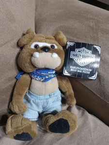 Peluche Harley Davidson Moto Spike Cane Nuovo 1998 con etichette - Foto 1 di 10
