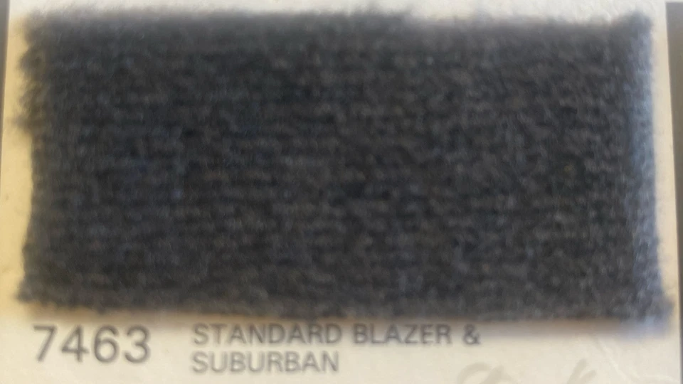 1987 Chevrolet Blazer Automotive Seat Cloth Detroit 7463 OEM ORIGINAL Auto Cloth Foto 1 de 1