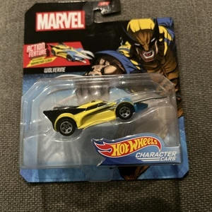 Hot Wheels Marvel Wolverine Diecast Character Cars 1:64 with Claw 2017 X-Men - Bild 1 von 2