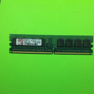 Kingston 2555696-0646 512MB DDR2-533 (PC2-4200) PC2-4200U Random Access Memory - Image 1 of 2
