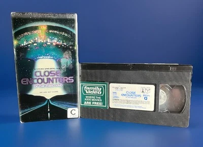 Close Encounters Of The Third Kind VHS Spielberg Collectors Edition Family Video - Image 1 of 3