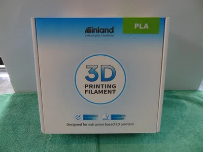 NEW Inland PLA 1.75mm  3D Printer Filament,  Luminous,  1kg - 2.2 LBS - Image 1 of 4