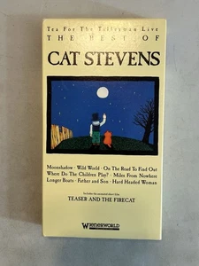 The Best of Cat Stevens 1994 VHS Cassette Tape Includes Animated Film 1971 Show - Picture 1 of 2