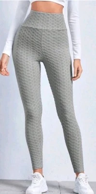 Leggings gris "anti cellulite", Taille S, en très bon état - Photo 1/4