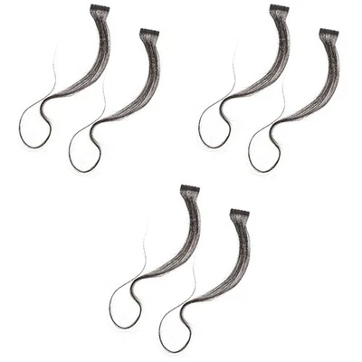 3 Pack Haarschmucken Echte Haare Extensions Clip in Haarverlängerungen Nahtlos - Bild 1 von 4