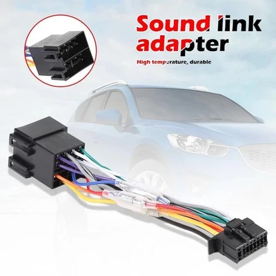 High Quality Stereo Radio Connector Car For Pioneer 2003-On Plastic+Metal - Image 1 of 4
