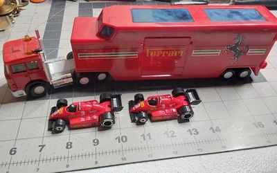 Matchbox Super Kings K-136 Racing Car Transporter Ferrari 1987 Foto 1 de 4
