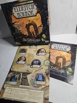 Dreamlands Caja Vacía SOLO Instrucciones de Tablero Lateral Repuesto Eldritch Horror  Foto 1 de 4