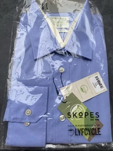 Skopes Lyfcycle Tailored Fit Men’s Shirt Size 16.5” - Picture 1 of 3