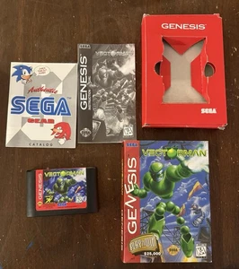 Vectorman, Sega Genesis, Tested, CIB And Cartridge Is Super Clean! NM+ - Picture 1 of 5