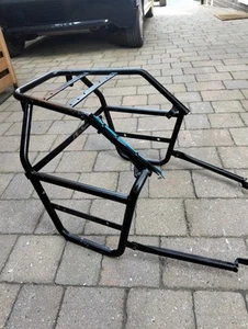 Yamaha Xt 600 Tenere 34L 55w Rear Luggage Rack, bottelin dumoulin 1980s Vintage - Imagen 1 de 12